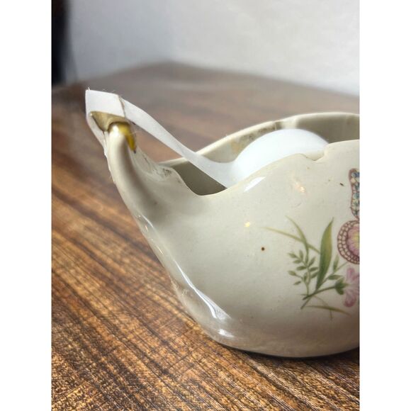 Takahashi San Francisco Bird Butterfly Design Tape Dispenser Japan Vintage Art - Picture 7 of 7